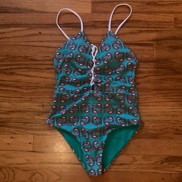 Repainted VICHY One Piece Swim - Picture 13 of 16